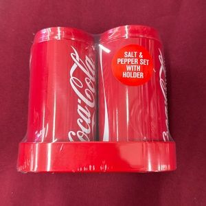 Coca Cola salt and pepper shakers